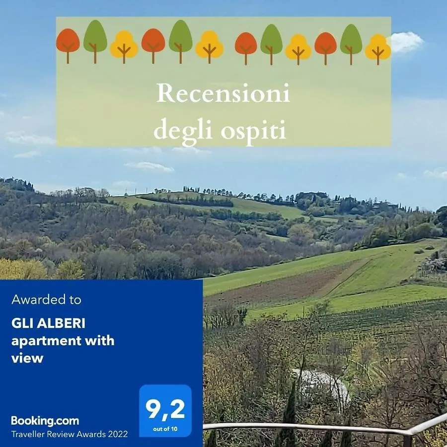 Gli Alberi Apartment With View Montepulciano Stazione